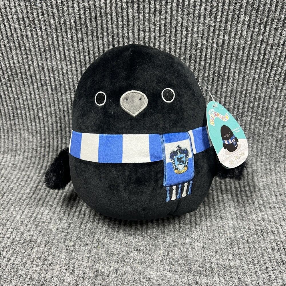 Squishmallows Harry Potter Hogwarts House Mascot RAVENCLAW‎ RAVEN 8" Plush NWT
